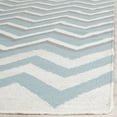 thumbnail image 5 of SAFAVIEH Dhurries Marisa Geometric Area Rug, Blue/White, 6' x 9', 5 of 5