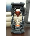 thumbnail image 7 of Octagonal Gothic Celtic Knotwork Invertible Dragon Heads Sand Timer Figurine, 7 of 7