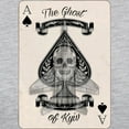 thumbnail image 3 of CafePress - The Ghost Of Kyiv Ace Of Spade Long Sleeve T Shirt - Womens Baseball Tee, 3 of 4