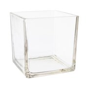 12 Pack: 5 Cube Glass Vase by Ashland
