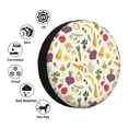 thumbnail image 4 of JUNZAN Housse de Protection pour Pneu de Camion SUV Remorque Camping RV-14 Pouces, 4 of 6