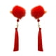 thumbnail image 1 of Horquilla con flecos y bolas de pelo para niña, accesorios para el cabello de Año Nuevo Chino, 1 of 5
