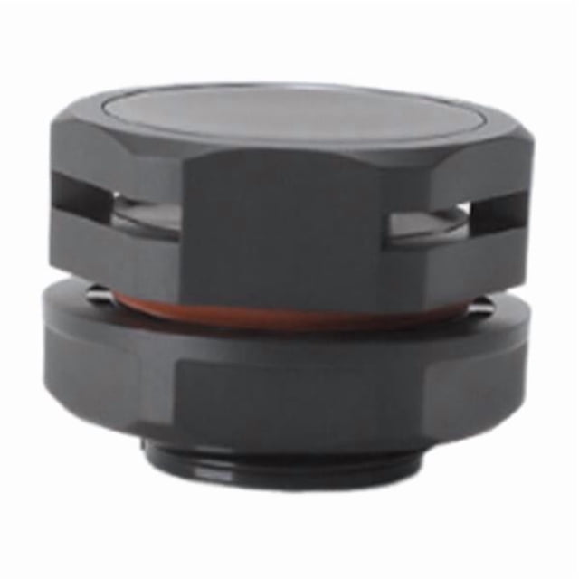 2x Tapón De Ventilación Con Tornillo, Impermeable Y A Prueba De Polvo, De Nailon, Fácil De Usar, Color Negro.