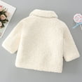 thumbnail image 6 of Godderr Kids Toddler Autumn Winte Jacket Cute Casual Warm 1-8Y Baby Winter Outwear Fleece Long Sleeve Thick Fleece Jacket Coat Tops, 6 of 7