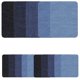 thumbnail image 4 of Cateissary Parches adhesivos de tela Jean, Kit de reparación de ropa DIY ovalado Rectangular cuadrado con bolsa de costura Type3 Cateissary HA001937-00, 4 of 6