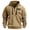 #G05-Khaki, variant on Mens Tactical Hoodie, Half Zip Pullover with Pocket, Casual Athletic Long Sleeve Tops for Men, Daily Work Outdoor Fall Winter Outfits Khaki L