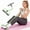 Green, variant on Multifunctional Pedal Resistance Band with Handle, Foot Pedal Resistance Band for Beginner