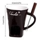 thumbnail image 4 of 2025 Chocolate Fondue Mug 130ml Ceramic Chocolate Fondue Coffee Cup with Forks Melting Mugs for Chocolate Cheese Butter, 4 of 4