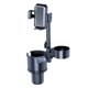 thumbnail image 1 of Portavasos Soporte para teléfono Soporte para teléfono para automóvil, Portavasos dual estable, Fácil de usar, Rotación de 360  degree 2 en 1 Soporte , Estilo un Estilo A, 1 of 9