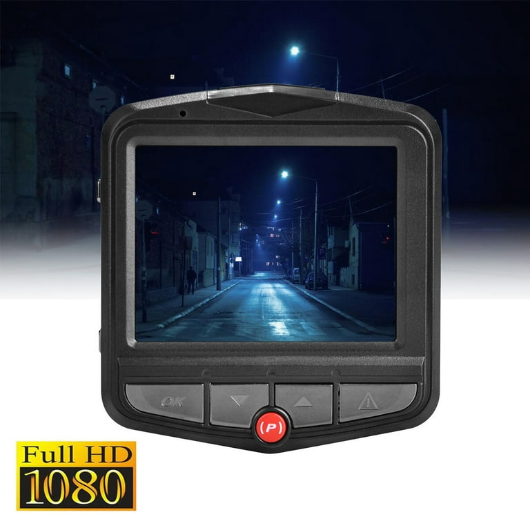 Full HD 1080p Cámara grabadora de coche DVR 2,2''/2,4 LCD Vehículo Video  Dash Cam Video Recorder Night Vision G sensor Cámara de tablero de  instrumentos delantera y trasera de 2 vías 