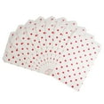 thumbnail image 3 of 50 Qty 6" x 9" Decorative Flat Paper Gift Bags - Red Polka-Dot on White Bags - for Sales/Treats/Parties Cookies/Gifts - N'icePackaging, 3 of 8
