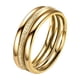 thumbnail image 1 of Juego de 3 anillos con diseño dorado Anillo luminoso Accesorios de moda para regalo, 1 of 7