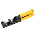 thumbnail image 4 of Crimpadora de trinquete Mango resistente al calor PP Crimpadora de terminales de laminado en frío con electroforesis ajustable, 4 of 12