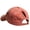 Orange, variant on HOMEIORA Classic Plain Ponytail Messy High Bun Headwear Adjustable Cotton Trucker Mesh Glitter Hat Baseball Cap - Rose Red, 1 Pack