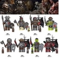 thumbnail image 3 of 16 Piezas Serie Épica Medieval Figuras de Bloques de Construcción, Mini Muñecos de 16.16 cm Anillo Mágico Cuerpo de Élite para Juego de Rol, Juguete de Regalo para Niños Navidad, 3 of 10