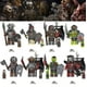 thumbnail image 3 of 16 Piezas Serie Épica Medieval Figuras de Bloques de Construcción, Mini Muñecos de 16.16 cm Anillo Mágico Cuerpo de Élite para Juego de Rol, Juguete de Regalo para Niños Navidad, 3 of 10