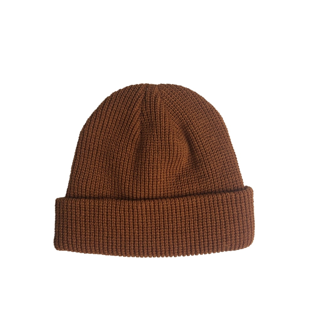 帽子 Y.A.R.N knit hat Winter Knitted Yarn Hat DIY Unisex Fashion Outdoor Short fabric