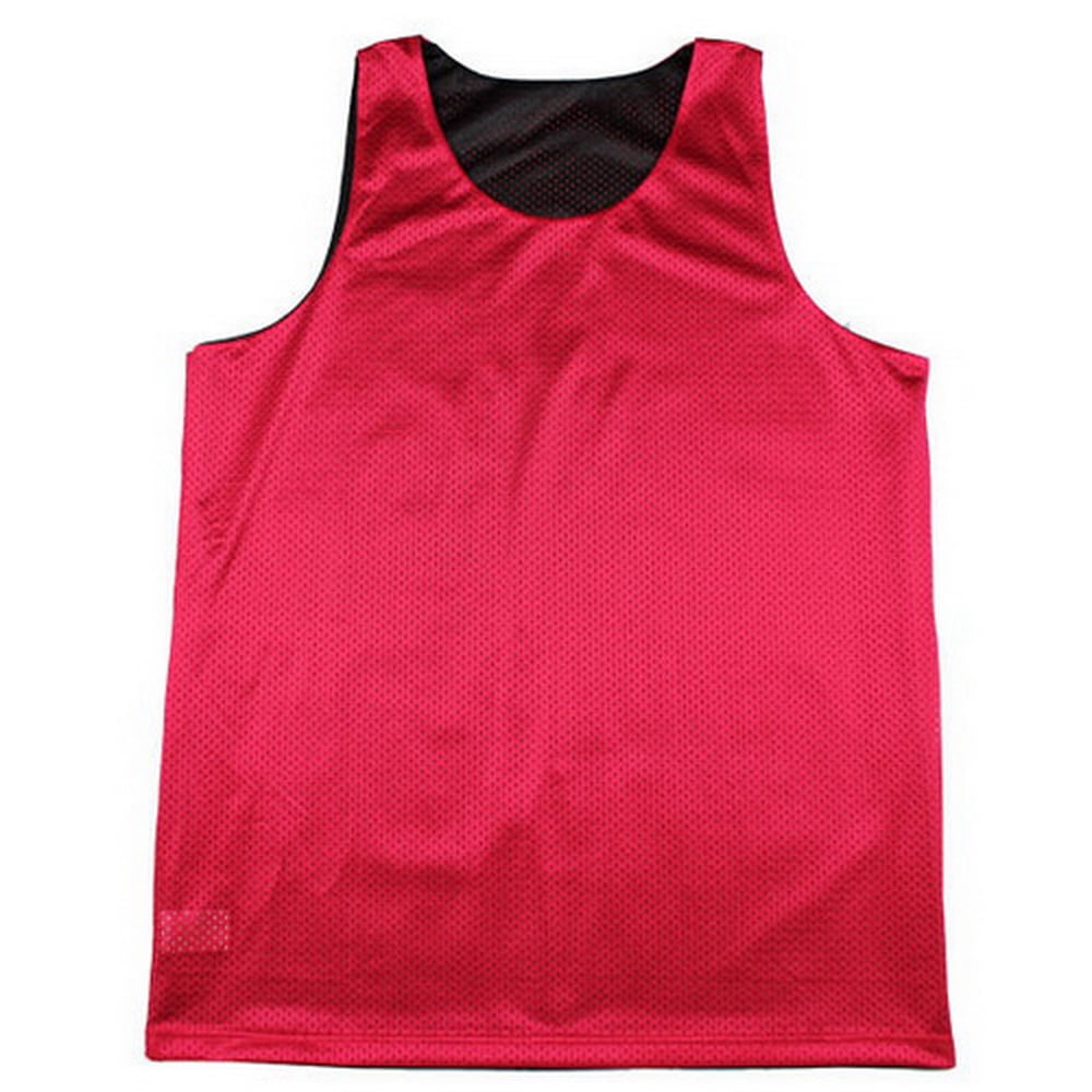 black and red reversible basketball jerseys