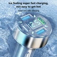thumbnail image 4 of Car Bluetooth 5.0 Wireless Handsfree Car FM Transmitter Receiver Radio MP3 Adapter Player PD66W+3.1A+QC3.0, 4 of 8