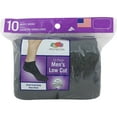 thumbnail image 3 of Men's Value Pack Low Cut Socks 10-Pack, 3 of 3