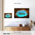 thumbnail image 4 of Elephant Stock Secret Island Wall Art - Horizontal Canvas Wall Art - Living Room Wall Decor - Beach Canvas - Turquoise And Brown Decor - 12" x 8", 4 of 8