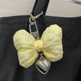 thumbnail image 6 of Bottone Simple and Stylish Bowknot Keychain with Unique Heart Pendant Fashionable Keyring for Fashion Bag Purse Backpack, 6 of 7