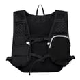 thumbnail image 5 of HOWPAY Running Vest Hydration Backpack Pack for Women Men Lightweight Adjustable Straps Vest with Pockets Cycling Marathon Daypack Black One Size, 5 of 5
