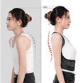 thumbnail image 6 of XIRQI Posture Corrector for Women,Close-Fitting Wear Back Brace,Waist Widening Design Shoulder Brace,Black,XL, 6 of 6