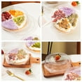 thumbnail image 6 of 20Pcs Disposable Plastic Pie Containers,Dessert Takeout Boxes with Hinged Locking Lids,8oz Round Cake Carrier,Individual Pot Pie Pans,Clamshell Salad Tray,for Pizza Flan Food Storage, 6 of 7
