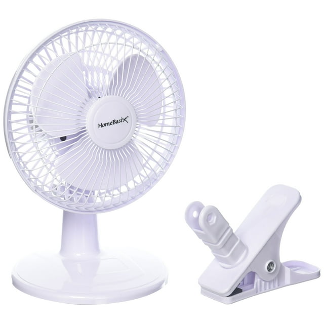 HOMEBASIX F-0645 Ventilateur à Pince Personnel/table, 6 Pouces