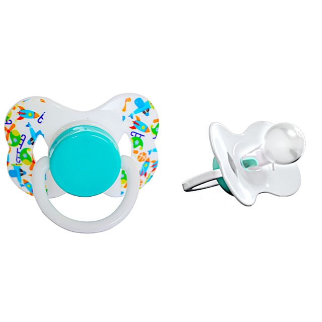 Chupete Fase 2 Boquilla Redonda o Boquilla Anatómica Boquilla Silicona Bebé Niño Niña Deng Xun unisex