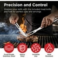 thumbnail image 5 of Kaluns BBQ 40 Pcs Premium Heavy Duty Stainless Steel Grill Set BBQ Utensils for Grilling – Complete Barbecue Grill Accessories with Case, 5 of 8