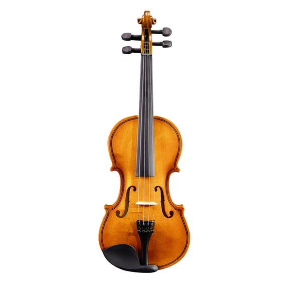 TOPCOMFY Violin 1/4 Acoustic Natural Basswood with Case Bow Rosin Strings and Shoulder Rest for Kids
