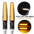 thumbnail image 2 of 1/2Pcs Suitable for Various Motorcycle Models Turn Signals  E24 LED Light 12 SMD Flowing Water Blinker Flashing Tail Stop, 2 of 7