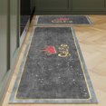 thumbnail image 3 of Alfombra de cocina antideslizante moderna para el hogar, alfombra suave de dibujos animados simple a la moda, alfombra de baño de tira larga, felpudo de entrada lavable y duradero, 3 of 5