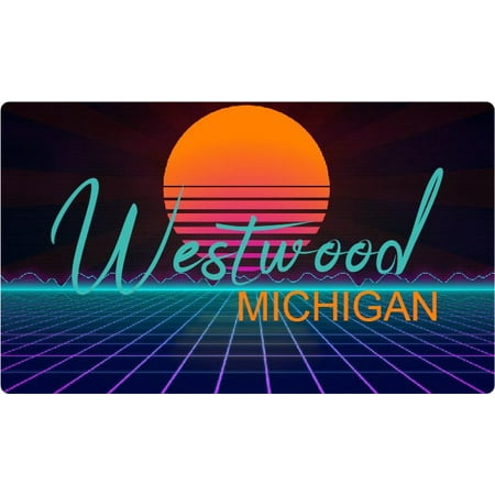 

Brookport Illinois 4 X 2.25-Inch Fridge Magnet Retro Neon Design