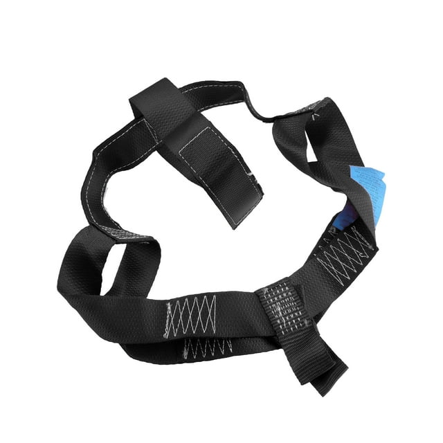 Unique Bargains 1 Pcs Roue Arrière Lien vers le Bas Sangle Universelle de Transport de Moto Sangle de Roue Nylon Noir