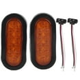 thumbnail image 2 of Luz Trasera De Camión 2 Piezas 10 LED Marcador Lateral 6 Pulgadas Ovalada IP67, 2 of 7