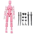 thumbnail image 4 of T13 Action Figure, Titan 13 Action Figure, Robot Action Figure,3d Printed Action, 4 of 5
