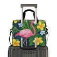 thumbnail image 2 of FORMRS 16" Laptop Sleeve Bag Carrying Case with Handle Travel Shoulder Briefcase, Pink Flamingo Pattern, 2 of 8