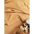 thumbnail image 3 of Pavish Export Linen Duvet Cover In Cinnamon Washed Custom Size Farmhouse Décor Donna Quilt Cover Button Twin, 3 of 4