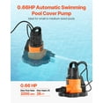 thumbnail image 3 of Vevor ZDYCGBZDX14H8GIV3V1 25 ft. 0.66 HP 3200 GPH Cord Submersible Swimming Automatic Pool Cover Pump, 3 of 7