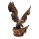thumbnail image 5 of Estatuilla de águila, escultura, decoración de mesa, artesanías Feng Shui pintadas a mano para sala de estudio, 5 of 9