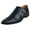 Navy Grace, variant on LIBERTYZENO Mens Dress Shoes Croco Print Genuine Leather Adult Monkstrap Dress Shoes Grace Black 9.5