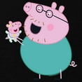 thumbnail image 3 of CafePress - Peppa Pig: Daddy Pig & Baby Kids T Shirt - Dark T-Shirt Kids XS-XL, 3 of 4
