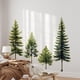thumbnail image 1 of Adhesivo decorativo de pared Lilacanthara, pino, color verde, vinilo PVC, 1 of 7