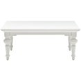 thumbnail image 4 of NovaSolo Table Basse Rectangulaire Provence en Bois, Blanc Pur, 4 of 6