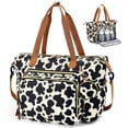 thumbnail image 1 of Bolso Pañalera Tonyeee Grande para Viaje con Estampado de Vaca, 1 of 7