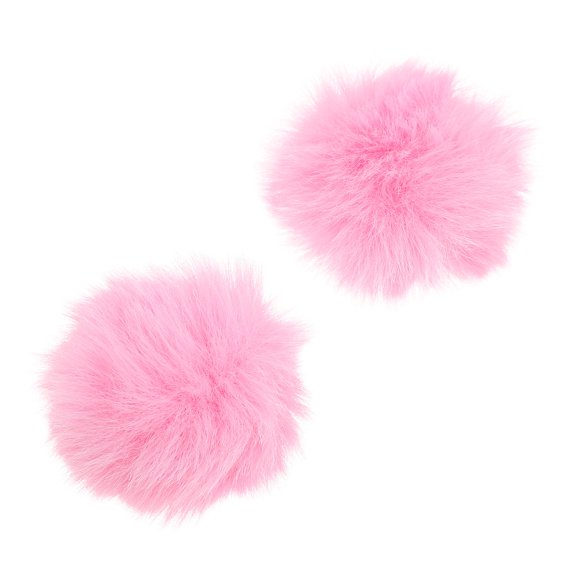 OULII 2Ud Cubierta Rosa Para Micrófono De Lana Sintética Con Adaptable Y