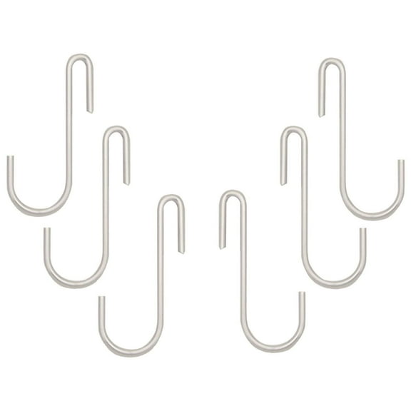 Range Kleen 6 Pack S-shaped Pot Rack Hooks RKNC48